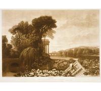 RZHRHJES Abstrait Image sur Toile Graffiti Art Mural Peinture sur Toile Nordique Du livre d'études gravé par William Say par Mallord William Turner Affiches d'Art Pour la Décoration Murale 60x90cm