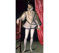 RZHRHJES Abstrait Image sur Toile Graffiti Art Mural Peinture sur Toile Nordique Portrait de Charles Ix par François Clouet Affiches d'Art Pour la Décoration Murale 60x90cm