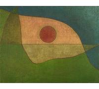 RZHRHJES Abstrait Image sur Toile Graffiti Art Mural Peinture sur Toile Nordique Regard du Silence Look de Paul Klee Affiches d'Art Pour la Décoration Murale 60x90cm