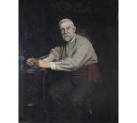 RZHRHJES Abstrait Image sur Toile Graffiti Art Mural Peinture sur Toile Nordique Thomas Lauder Brunton Medico Sir Hubert Von Herkomer Affiches d'Art Pour la Décoration Murale 60x90cm