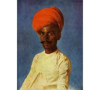 RZHRHJES Abstrait Image sur Toile Graffiti Art Mural Peinture sur Toile Nordique un serviteur musulman par Vasily Vereshchagin Affiches d'Art Pour la Décoration Murale 60x90cm