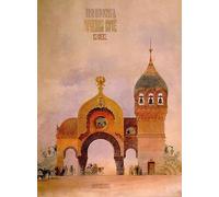 RZHRHJES Affiche Decoration Murale Esquisse d'une porte à Kiev Une des photos d'une exposition de Viktor Aleksandrovich Gartman Pour la Décoration de la Chambre à Coucher 60x90cm