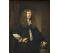 RZHRHJES Image sur Toile Impression Peinture Minimaliste Peinture Coenraad Van Beuningen Bourgmestre d'Amsterdam par Caspar Netscher Art Imprimé Image Pour les Décorations pour la Maison 60x90cm