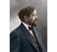 RZHRHJES Image sur Toile Impression Peinture Minimaliste Peinture Compositeur français Claude Debussy par Nadar Art Imprimé Image Pour les Décorations pour la Maison 60x90cm