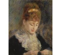 RZHRHJES Image sur Toile Impression Peinture Minimaliste Peinture Femme au crochet par Pierre Auguste Renoir Art Imprimé Image Pour les Décorations pour la Maison 60x90cm
