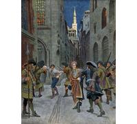 RZHRHJES Image sur Toile Impression Peinture Minimaliste Peinture Guerre de Succession la prise du François de Neufville De par Maurice Leloir Pour les Décorations pour la Maison 60x90cm