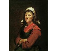 RZHRHJES Image sur Toile Impression Peinture Minimaliste Peinture le marchand de légumes de Jacques Louis David Art Imprimé Image Pour les Décorations pour la Maison 60x90cm
