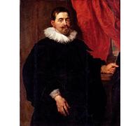 RZHRHJES Image sur Toile Impression Peinture Minimaliste Peinture Portrait d'homme Probablement Peter Van Hecke Peter Paul Rubens Art Imprimé Image Pour les Décorations pour la Maison 60x90cm