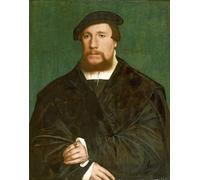 RZHRHJES Image sur Toile Impression Peinture Minimaliste Peinture Portrait d'un marchand hanséatique par Hans Holbein le Jeune Art Imprimé Image Pour les Décorations pour la Maison 60x90cm