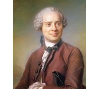 RZHRHJES Image sur Toile Impression Peinture Minimaliste Peinture Portrait of the French Philosopher Writer by Maurice Quentin De La Tour Art Imprimé Image Pour les Décorations pour la Maison 60x90cm