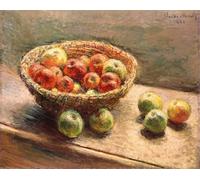 RZHRHJES Image sur Toile Impression Peinture Minimaliste Peinture une coupe de fruits la corbeille de fruits de Claude Monet Art Imprimé Image Pour les Décorations pour la Maison 60x90cm