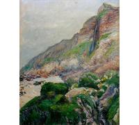 RZHRHJES Murales sur Toile Affiche Decoration Murale Tableau Imprimé sur Toile Falaise en Normandie par Gustave Caillebotte Affiche Décorative Pour la Décoration de la Chambre à Coucher 60x90cm