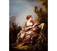 RZHRHJES Murales sur Toile Affiche Decoration Murale Tableau Imprimé sur Toile le petit jardinier de François Boucher Affiche Décorative Pour la Décoration de la Chambre à Coucher 60x90cm