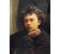 RZHRHJES Murales sur Toile Affiche Decoration Murale Tableau Imprimé sur Toile Portrait d'Arthur Rimbaud Détail par Ignace Henri Jean Fantin Latour Pour la Décoration de la Chambre à Coucher 60x90cm