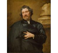 RZHRHJES Murales sur Toile Affiche Decoration Murale Tableau Imprimé sur Toile Portrait de Karel Van Mallery par Anthony Van Dyck Affiche Décorative Pour la Décoration de la Chambre à Coucher 60x90cm