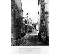 RZHRHJES Murales sur Toile Affiche Decoration Murale Tableau Imprimé sur Toile Rue De Scipion by Charles Marville Affiche Décorative Pour la Décoration de la Chambre à Coucher 60x90cm