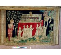 RZHRHJES Peinture Poster Peinture sur Toile d'Art Abstrait Tableau Cinquième sceau Les âmes des martyrs par Nicolas Bataille Tableaux sur Toile Pour les Décorations pour la Maison 60x90cm