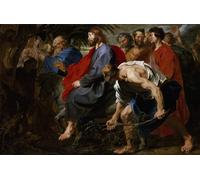 RZHRHJES Peinture Poster Peinture sur Toile d'Art Abstrait Tableau Entrée du Christ à Jérusalem par Anthony Van Dyck Tableaux sur Toile Pour les Décorations pour la Maison 60x90cm