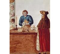 RZHRHJES Peinture Poster Peinture sur Toile d'Art Abstrait Tableau la boutique de masques du carnaval de Venise par Jan Van Grevenbroeck Tableaux sur Toile Pour les Décorations pour la Maison 60x90cm