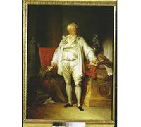 RZHRHJES Peinture Poster Peinture sur Toile d'Art Abstrait Tableau Portrait de Monsieur Bergeret De Grancourt par Vincent Tableaux sur Toile Pour les Décorations pour la Maison 60x90cm