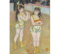 RZHRHJES Vintage Impressions sur Toile Abstrait Tableau Peinture sur Toile Portrait Acrobates au Cirque Fernando de Pierre Auguste Renoir Impression Tableaux Pour la Décoration Murale 60x90cm
