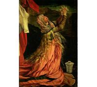 RZHRHJES Vintage Impressions sur Toile Abstrait Tableau Peinture sur Toile Portrait Marie Madeleine de Matthias Grünewald Impression Tableaux Pour la Décoration Murale 60x90cm