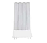 RZL Éclairage, Pack de 4 lampes LED 2G10 Gx10 18W AC85-265V 96-2835smd, 4 broches, 4 tubes Lmaps(Warm white)