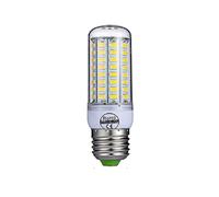 RZL Lighting, Pack d'ampoules épis de maïs LED E27/E14 SMD5730 AC220V, 24 36 48 56 69 72LED, lustre, bougie, lumière LED, décoration de la maison(E27cold white,72LEDs)