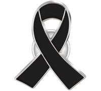 RZLEHORDF - Épinglette de sensibilisation au cancer, épinglette préventive pour soutenir les causes d'otages en Israël et les initiatives contre le cancer, 6X4CM, Métal, Pas de gemme