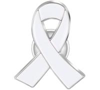 RZLEHORDF - Épinglette de sensibilisation au cancer, épinglette préventive pour soutenir les causes d'otages en Israël et les initiatives contre le cancer, 6X4CM, Métal, Pas de gemme