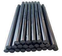 RZT - Batons de Colle Chaudle 11MM, Colle Thermofusible pour Pistolet à Colle Silicone 11MM - Adhésif Fort Pour le Bricolage, l'Artisanat - Couleur NOIR (11MM x 200MM) (25 Pièces)