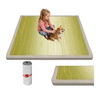 RZUMXOPY Tapis D'éveil Bébé Tapis de Jeux avec Mousse Mémoire de Haute Qualité, Fond Antidérapant Lavable en Machine Tapis de Sol Bebe pour Enfant Chambre et Parc Enfants 190 x 190 cm