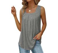 RZYW Chemisier Haut, Dot Tunique Top Casual Bouton Blouse, Ete Epaule Nue Tops, Manches Courtes Tee Shirt, Épaules Dénudées Haut Epaule Nue,Gris,XL