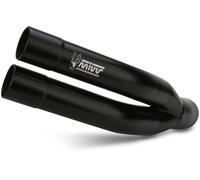 S.037.SDGB - Silencieux Echappement Mivv DOUBLE GUN BLACK SUZUKI GSR 750 (11>16)
