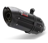 MIVV Silencieux Slip-On Suono S.044.L9 pour Suzuki GSX-S 1000/1000 F 2015-2022 Argenté Homologué