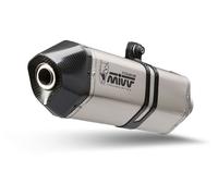 PAIRE DE SILENCIEUX MIVV SPEED EDGE ACIER CARBONE POUR SUZUKI GSX-R 1300 HAYABUS
