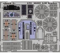 S-2f Tracker - Pièces Pré-Peintes En Couleur (Pour Maquettes Hasegawa) Ce Coffret Zoom Est Une Version Simplifiée Des Jeux Stand-Eduard