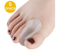 S 4x2x1.2cm - Correcteur De Pouce En Silicone, 1 Paire, Séparateur D'orteils, Hallux Valgus, Soin Plantaire