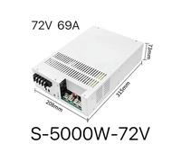 S-5000W-72V Alimentation Robuste 72V, entrée 5000W 220V AC