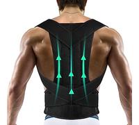 S-5XL Grande Taille Correcteur De Posture Ceinture De Soutien Complet du Dos pour Femmes Hommes Colonne Vertébrale Clavicule Épaule Support Fournir Soulagement Douleur dans Haut Et Bas Dos (Color : B