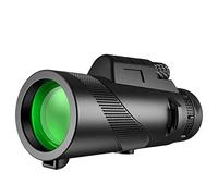 s 80x100 Zoom Scope Focus Monoculaire Jour/Nuit Camping Téléphone Clip Tourisme Pêche Camping
