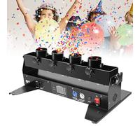 s à Confettis Électrique Lanceur portable 150 W, tubes électriques professionnels, télécommande sans fil pour événements, fêtes, clubs, mariages et concerts