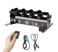 s à Confettis Électrique Lanceur portable, à 4 coups, souffleur à distance pour mariages, fêtes et spectacles