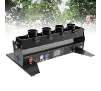 s à Confettis Électrique Lanceur portable, professionnel à 4 souffleurs, télécommande pour mariage, discothèque, spectacle, scène, fête