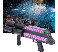 s à Confettis Électrique Pistolet portable, machine de lancement électronique pour mariage, pulvérisation portable, scène, argent