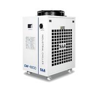 S&A CW-6200AI Refroidisseur à eau industriel Industrial Water Chiller pour tube laser CO2, broche CNC, semi-conducteur, état solide, graveur laser à fibre
