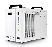 S&A Genuine CW-5000TG Industrial Water Chiller Refroidisseur d'eau Industriel 7L Capacité pour Les Machines de Gravure et de découpe Laser CO2 de 40W-100W