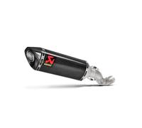 Akrapovic Line Carbon Rsv4/tuono V4 17-18 Ref:s-a10so9-rc Not Homologated Slip On Muffler Noir Not Homologated
