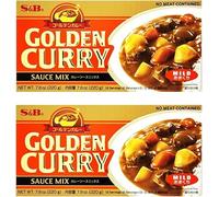 S&B Golden Curry doux 220 g - Lot de 2