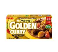 S&B Golden Curry Jp piquant moyen ingrédients de cuisson 198 g